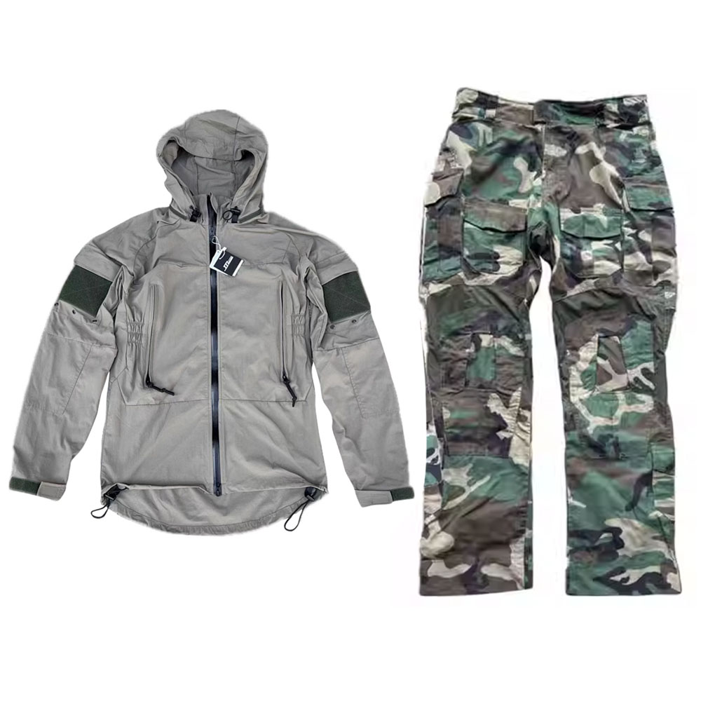 Windproof Jacket Softshell - Chaqueta táctica Tom ORC gris softshell