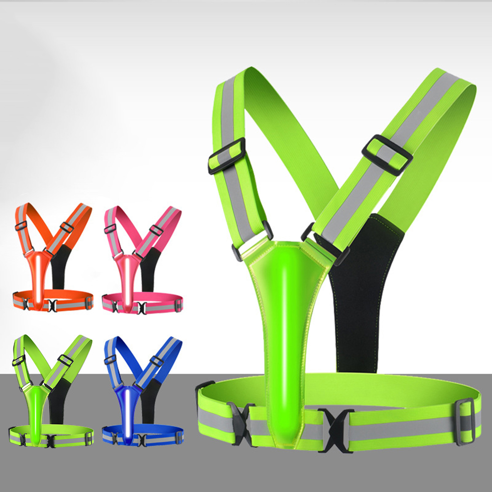 Winter Clothing For Kids - Chaleco reflectante LED para correr para