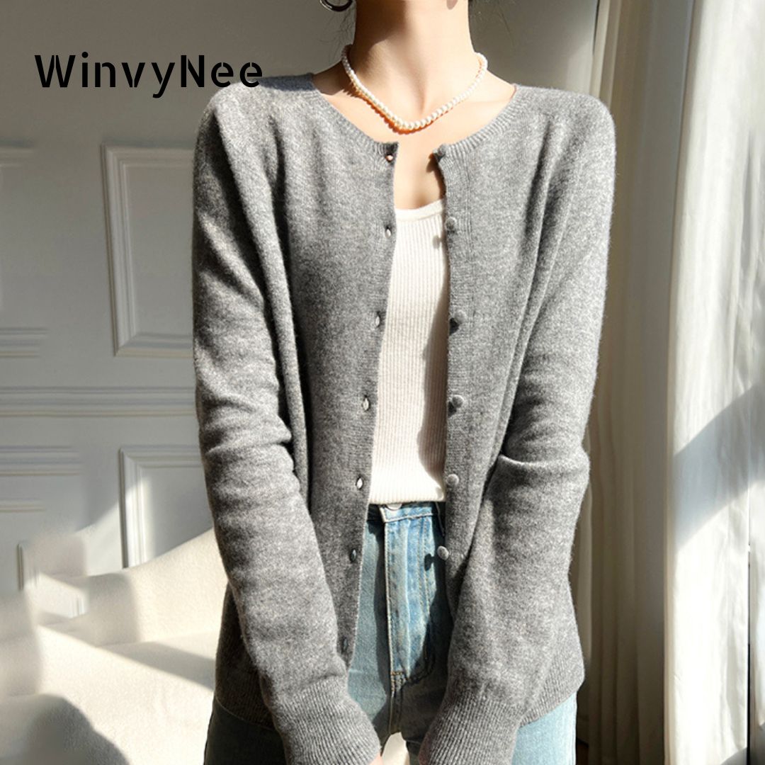 Winter Clothing Trends For Women - WinvyNee-cárdigans de lana para mujer, suéteres