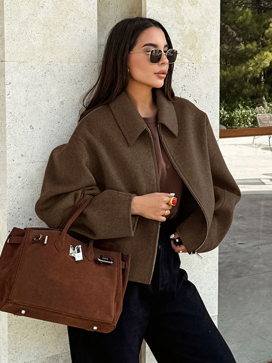 Winter Clothing Colors 2026 - Chaqueta Bomber Primavera Otoño 2026 para