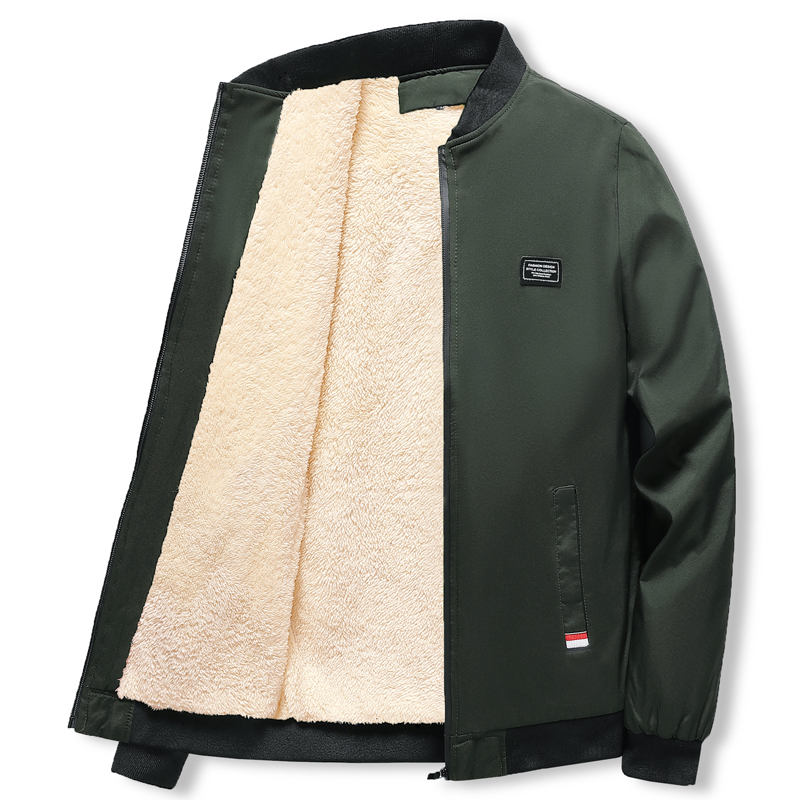 Winter Clothing Colors 2026 - Chaqueta de Forro Polar para Hombre,