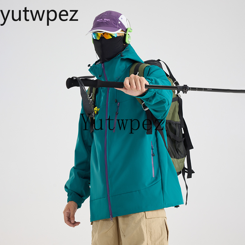 Windproof Jacket Softshell - Chaqueta Cortavientos para Camping, Escalada, Senderismo,