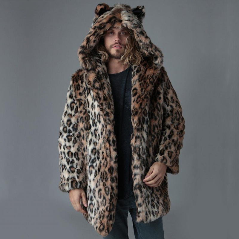 Winter Clothing Uae - Chaqueta de piel sintética para hombre,