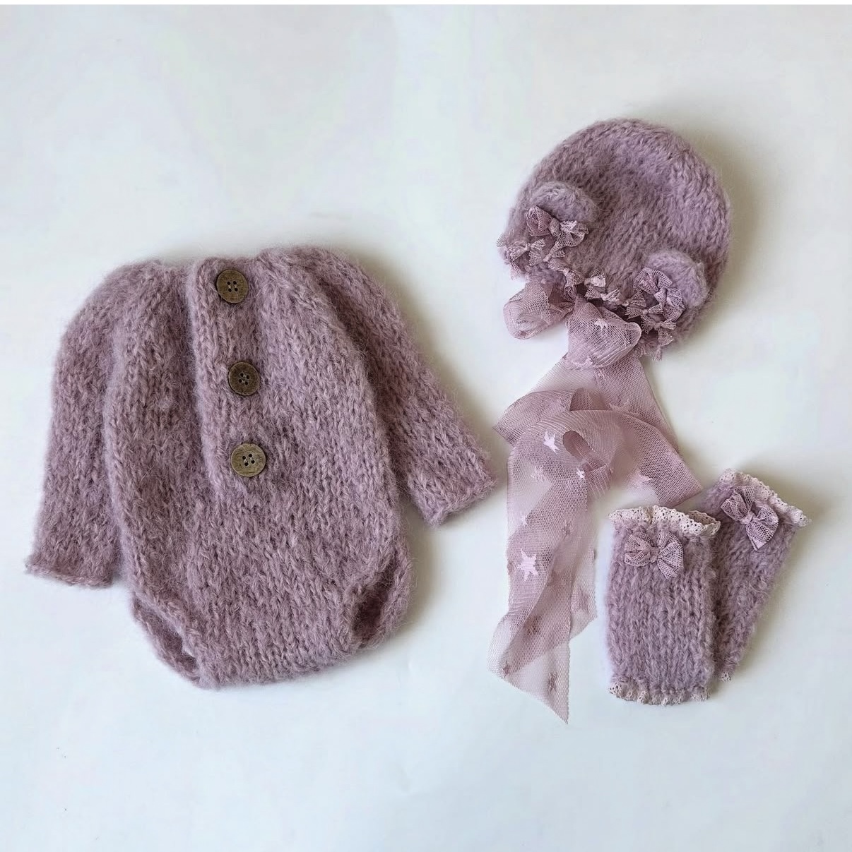 Winter Clothing For Kids - Conjunto de gorro, guantes y pelele