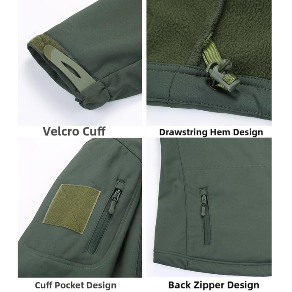 Chaquetas de carcasa blanda pa - Windproof Jacket Softshell reseña y precio