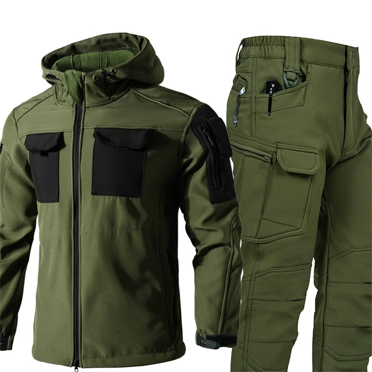 Chaqueta y pantalones térmicos - Windproof Jacket Softshell reseña y precio