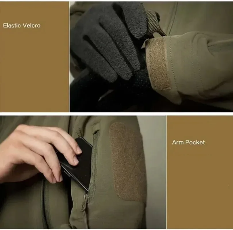 Uniforme táctico de camuflaje  - Windproof Jacket Softshell reseña y precio