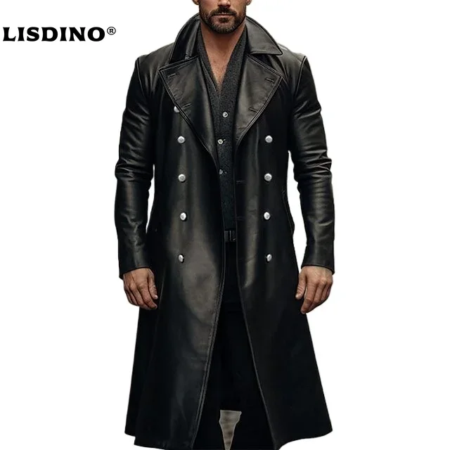 Chaqueta De cuero para Hombre, - Winter Clothing Uae reseña y precio