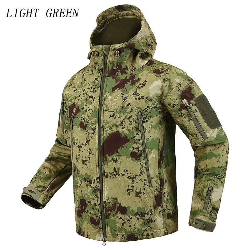 Chaquetas de M-5XL para hombre - Windproof Jacket Softshell reseña y precio