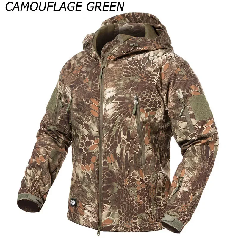 Chaquetas de M-5XL para hombre - Windproof Jacket Softshell reseña y precio