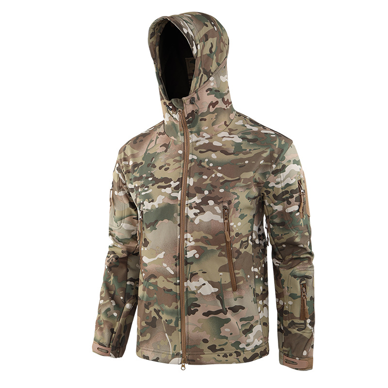 Conjunto de camuflaje de avent - Windproof Jacket Softshell reseña y precio
