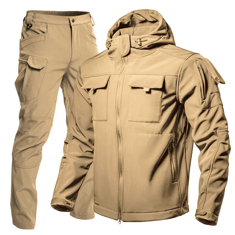 Conjunto de Traje de Camuflaje - Windproof Jacket Softshell reseña y precio