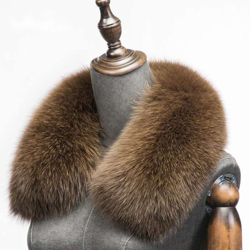 Bufanda de piel de zorro Natur - Winter Clothing Uae reseña y precio