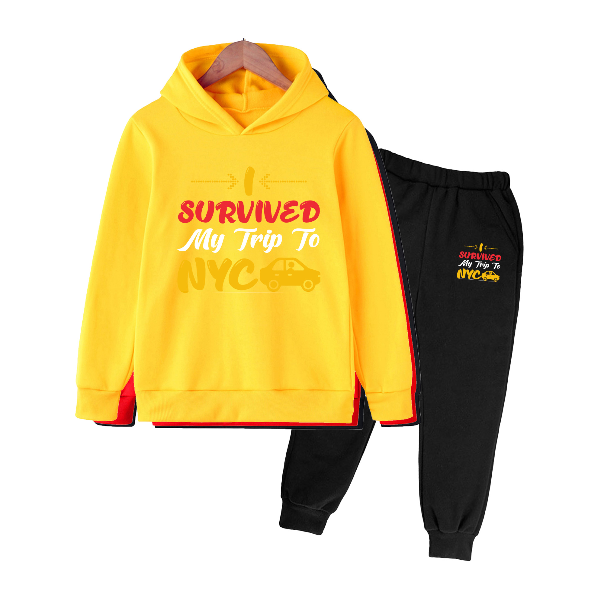 Conjunto de sudadera con capuc - Winter Clothing Nyc reseña y precio