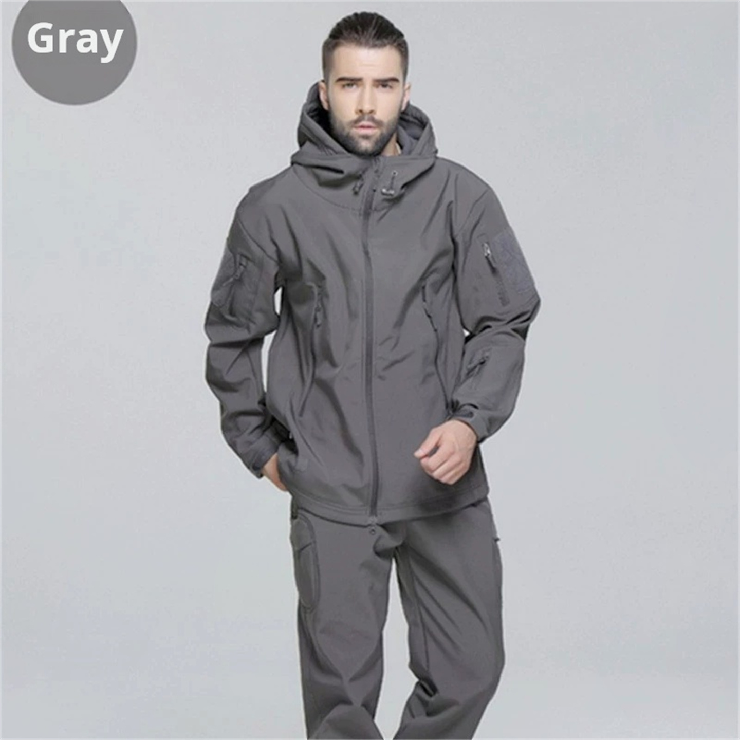 Uniforme de caza de camuflaje  - Windproof Jacket Softshell reseña y precio