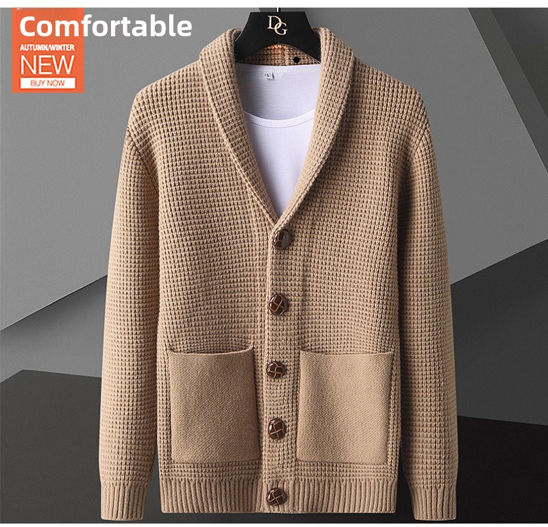Chaqueta de Punto de Lujo de A - Winter Clothing Uae reseña y precio