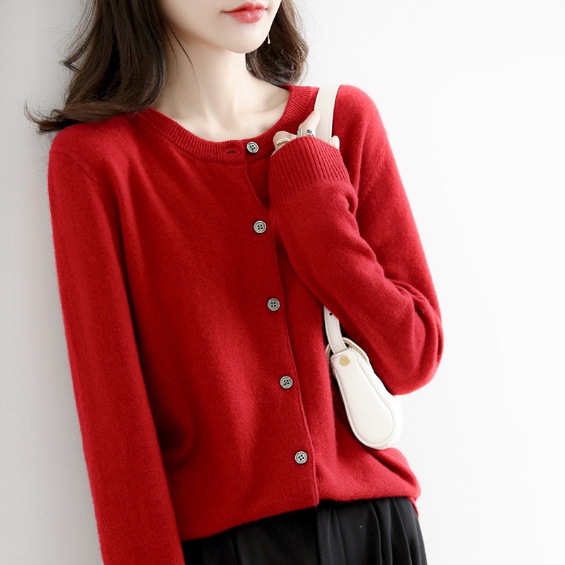 Suéter de Punto con Botones, C - Winter Clothing Colors 2026 reseña y precio