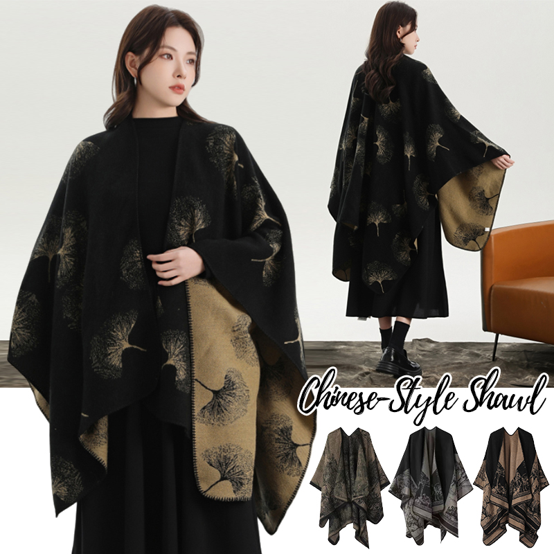 Chal de punto estampado para m - Winter Clothing Ideas For Women reseña y precio