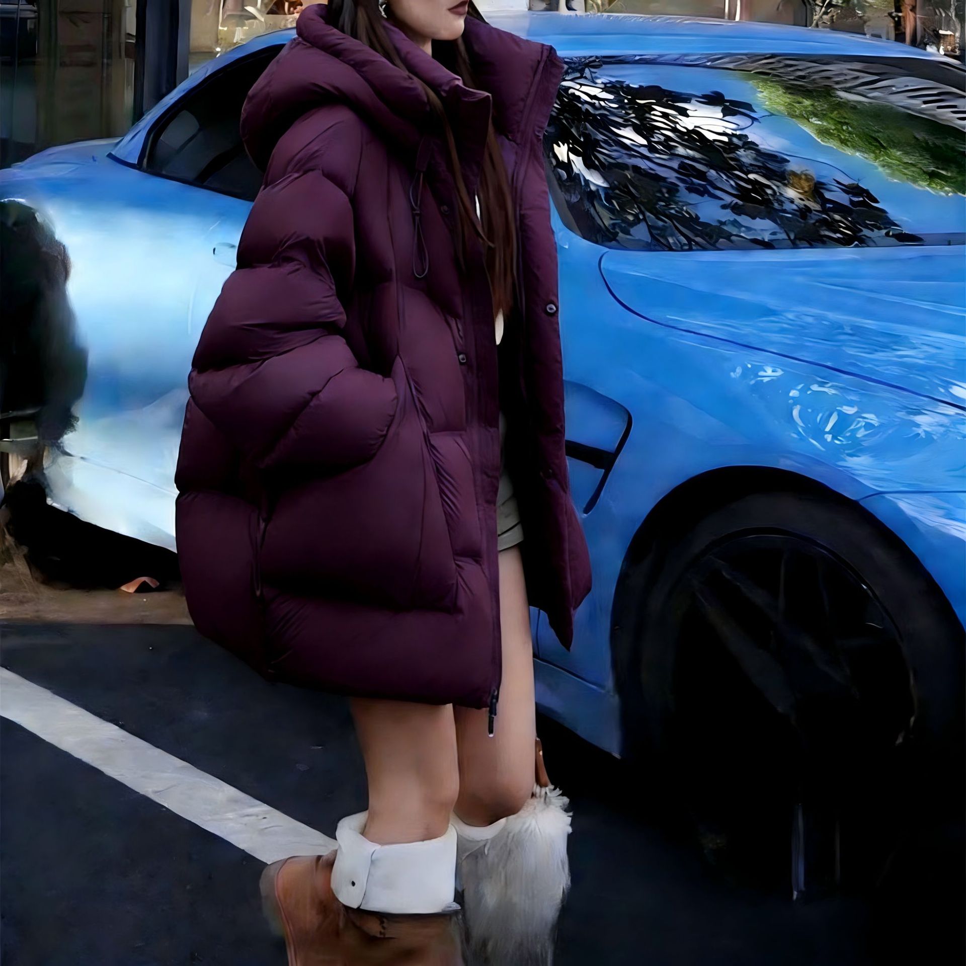 Chaqueta de plumón para mujer, - Winter Clothing Colors 2026 reseña y precio