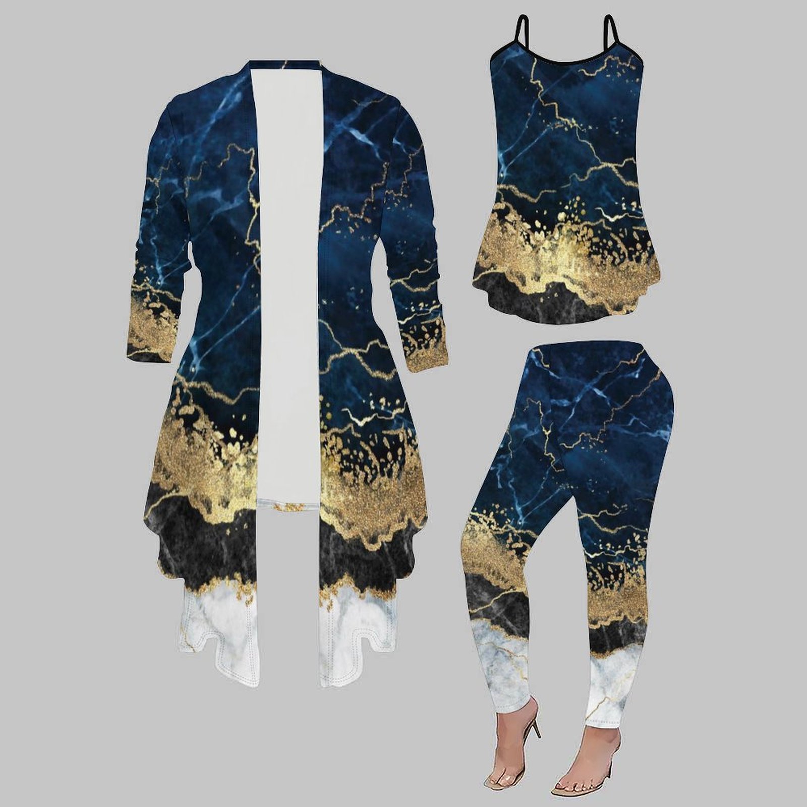 Conjunto de Tres Piezas de Mod - Winter Clothing Uae reseña y precio