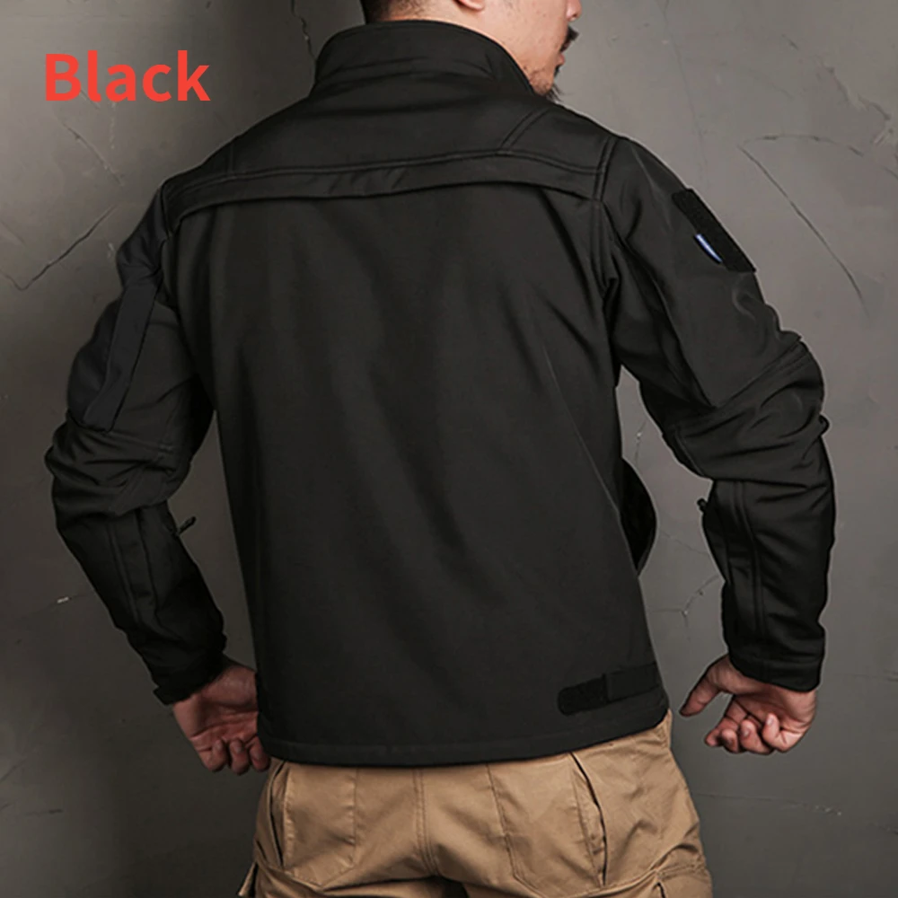 Conjuntos tácticos de piel de  - Windproof Jacket Softshell reseña y precio