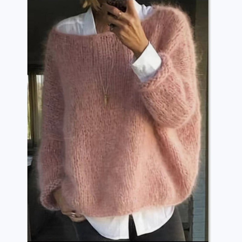 Suéter esponjoso para mujer, J - Winter Clothing Trends For Women reseña y precio