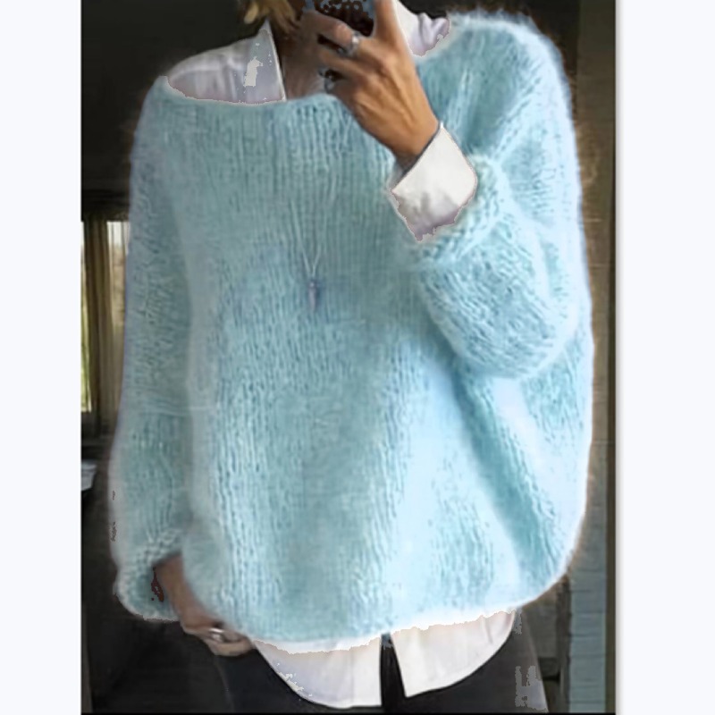 Suéter esponjoso para mujer, J - Winter Clothing Trends For Women reseña y precio